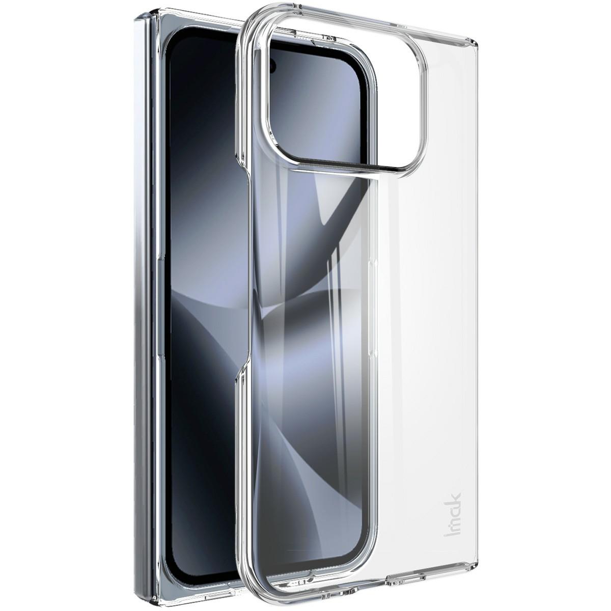 

IMAK Crystal Case II Pro for Google Pixel 10 Pro Fold Case Clear PC Phone Cover (Upper Cover + Lower Cover)