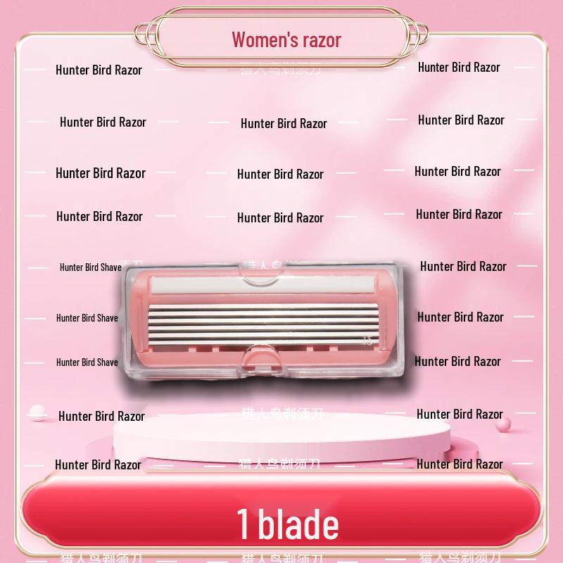 Women s Six-Layer Ultra-Thin Blade Hair Removal Razor for Safe Private Area Care