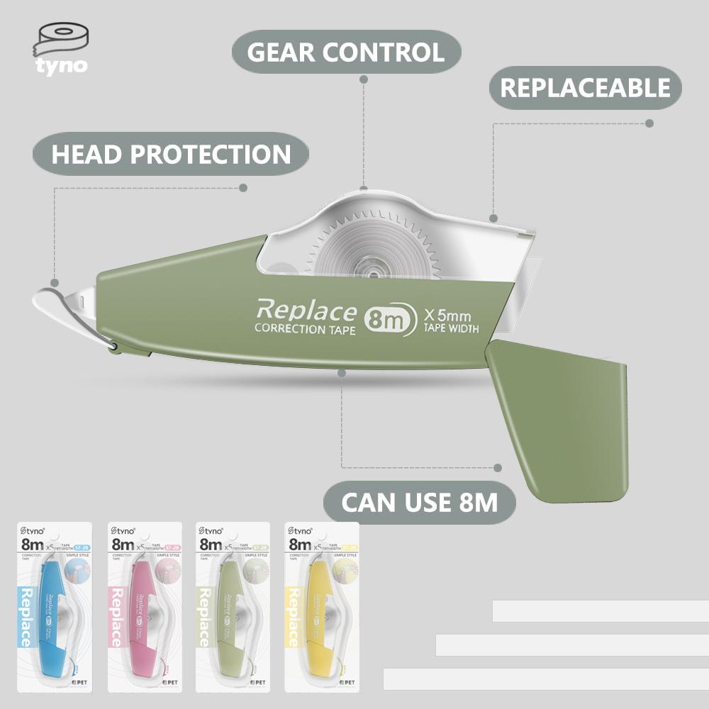 1 Pcs Student Stationery Correction Tape 5mm Width Total Length 8m Student Writing Tools Students Stationery Supplies