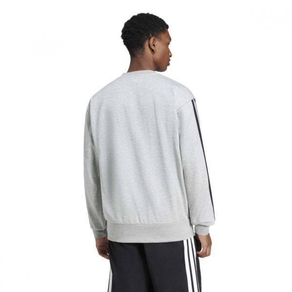 Adidas Essential 3 Stripes Fleece Sweatshirt Je6308