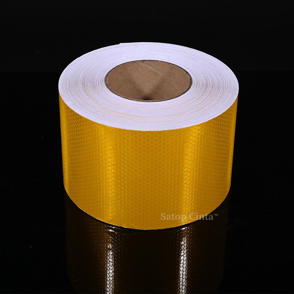 10CMX10M Høylys PVC Reflekstape Sikkerhetsvarsel Reflektor For Ting Vanntett Selvklebende Veiledningsskilt Refleksklistremerker