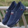 Mode Mode Männer Segeltuchschuhe Männlich Sommer Casual Denim Schuhe Herren Vulkanisieren Sneakers Slip on Loafers Fahren Mokassin Chaussure Homme
