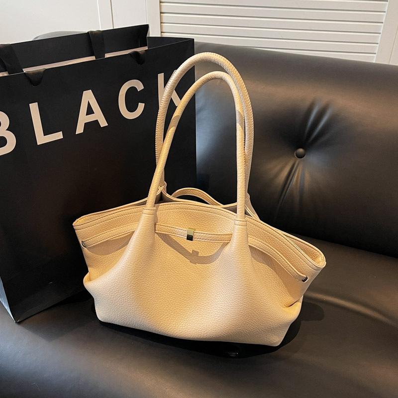 Underarm Bag - Retro Fashion Tote Bag with Large Capacity and Single Shoulder Strap for Women Casually