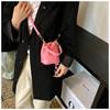 Cute Kids' Bucket Bag - Drawstring Mini Crossbody for Parent-Child with Creative Coin Purse