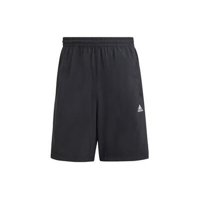 Scribble Shorts With Letter Logo Embroidery And Elastic Waist Men Shorts Black IJ6446