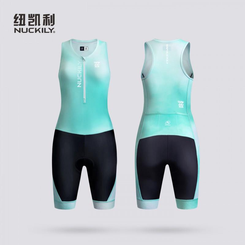 Womens Triathlon Suit One-Piece Swim Bike
