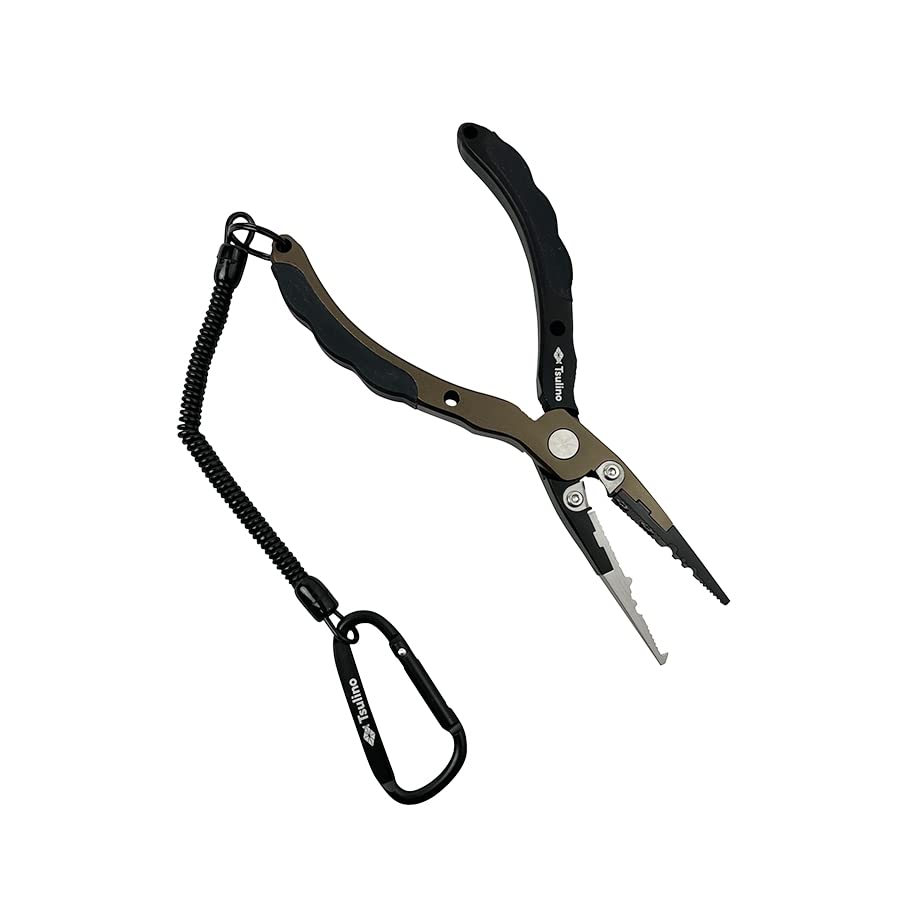 Легкие алюминиевые плоскогубцы черного и коричневого цветов, простые в использовании