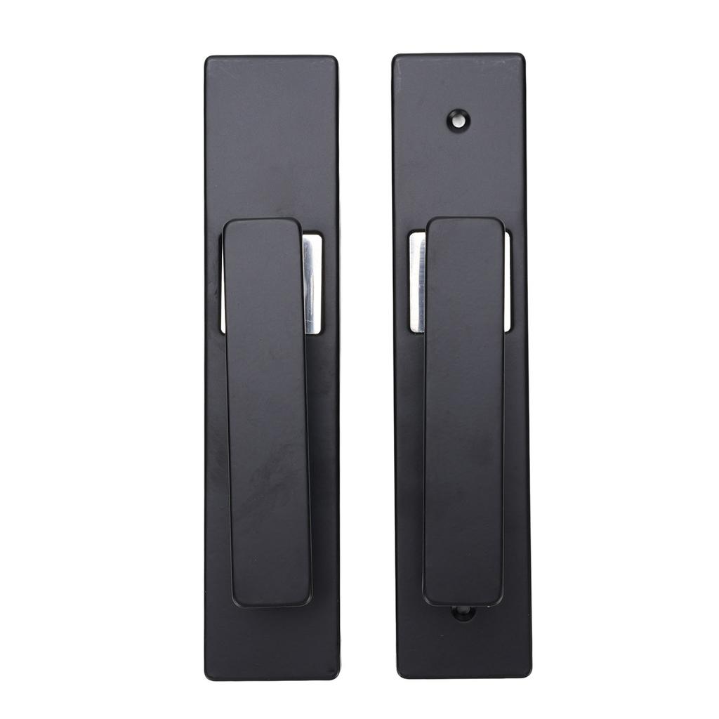 Keyed Entry Door Lever Set Interior Exterior Indoor Bathroom Bedroom Lock Silent Aluminum Alloy