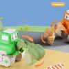 Mini Excavators Fun Construction Car Toys Educational Children Cognitive Interactive Puzzle Toys Creative Excavator Toys
