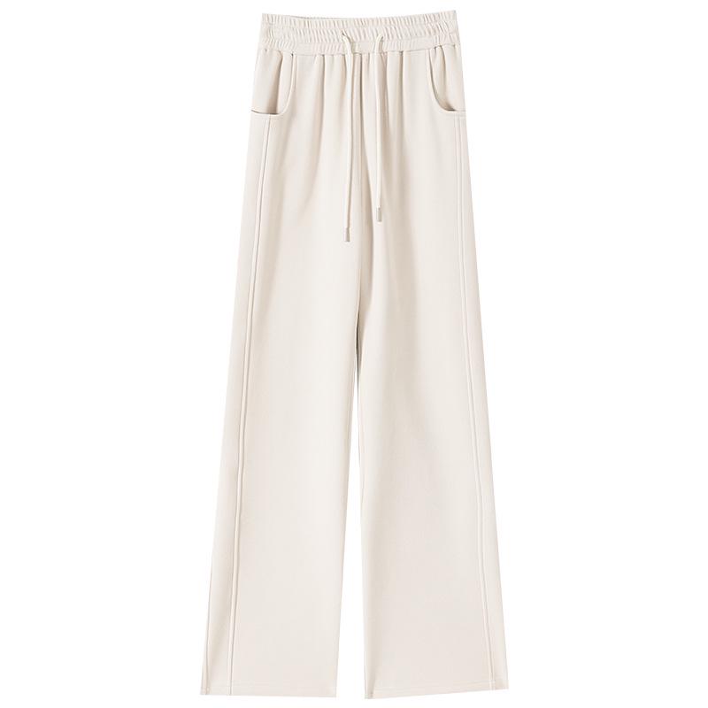 Women's High-Waisted Wide-Leg Sweatpants - Banana Pants 2025 Spring/Autumn Collection