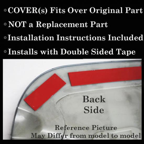 Fuel Filler Tank Cap Door Panel Decor Cover Trim Deco For Dodge Ram 1500 2002-08