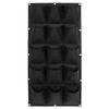 Vertical Greening Hanging Wall Garden Plant Pot Bag Planter 9/18 Pocket