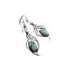 1 Pereche de Cercei Pandantiv Bohomian din Aliaj de Zinc Colorat cu Opal, Zircon Elegant Potrivit pentru Festivaluri și Ocazii Speciale
