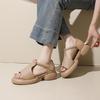 2025 New Platform Sandals Women's Summer Wear Open-toed Roman Sandals Women's Retro Style Comfortable Women's Shoes