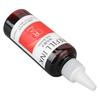 Stamp Refill Ink 100ml High Adhesion Quick Drying Colorfast Widely Used Egg Dater Ink for Business School Family