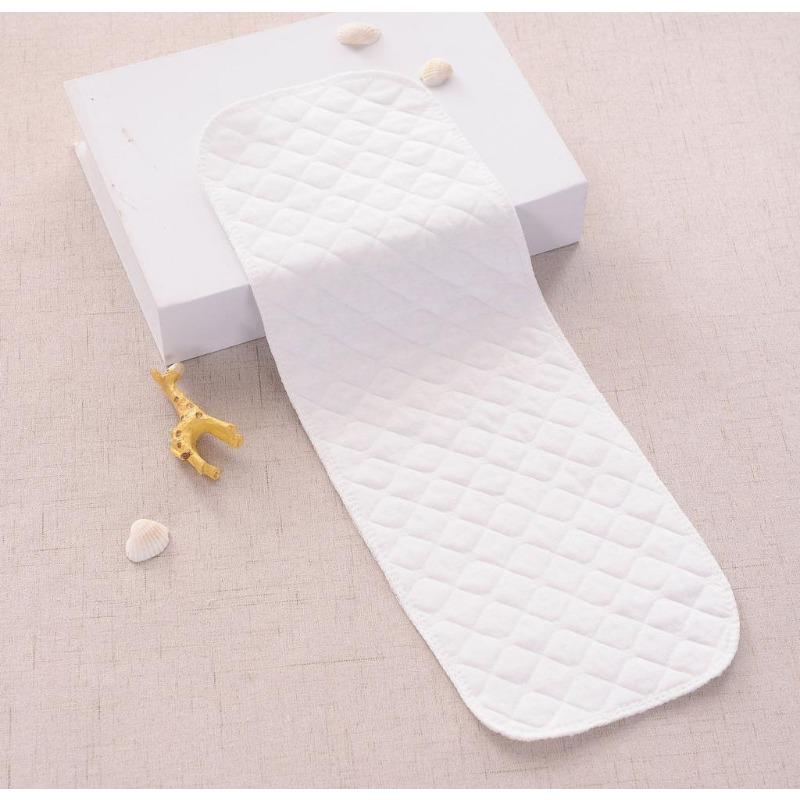 10 Pieces Of Three-Layer Eco-Cotton Diapers For Babies Cotton Diapers Rewashable Absorbent And Breathable 32*12cm