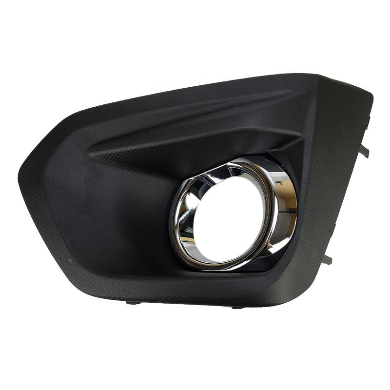 1 Pair Car Auto Front Left Right Fog Light Bezel Cover Trim Fit for Subaru Impreza 2012 2013 2014 ABS