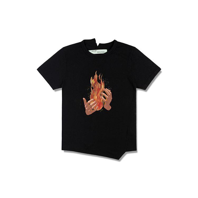OFF WHITE SS19 T Shirt Men's Black OMAA032S181850781088