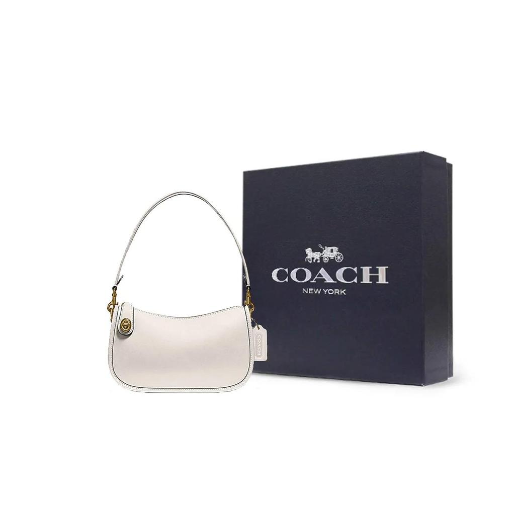 Coach Leather Shoulder Bag , Pochette , Crossbody Bag , Shoulder Bag Women's White (Unisex) Shoulder Bags C0638 B4HA