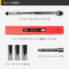 Bigman Torque Wrench with 3 Sockets Calibration Certificate Preset Brake Pedal Tire Change Compatible GT-T210 2-Way Set, 12.7mm Drive,
