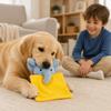 Plush Material Bag Charm Plush Toy Soft Fabric Keychain Plush Toy Cute Dog Chew Toy  For Girls