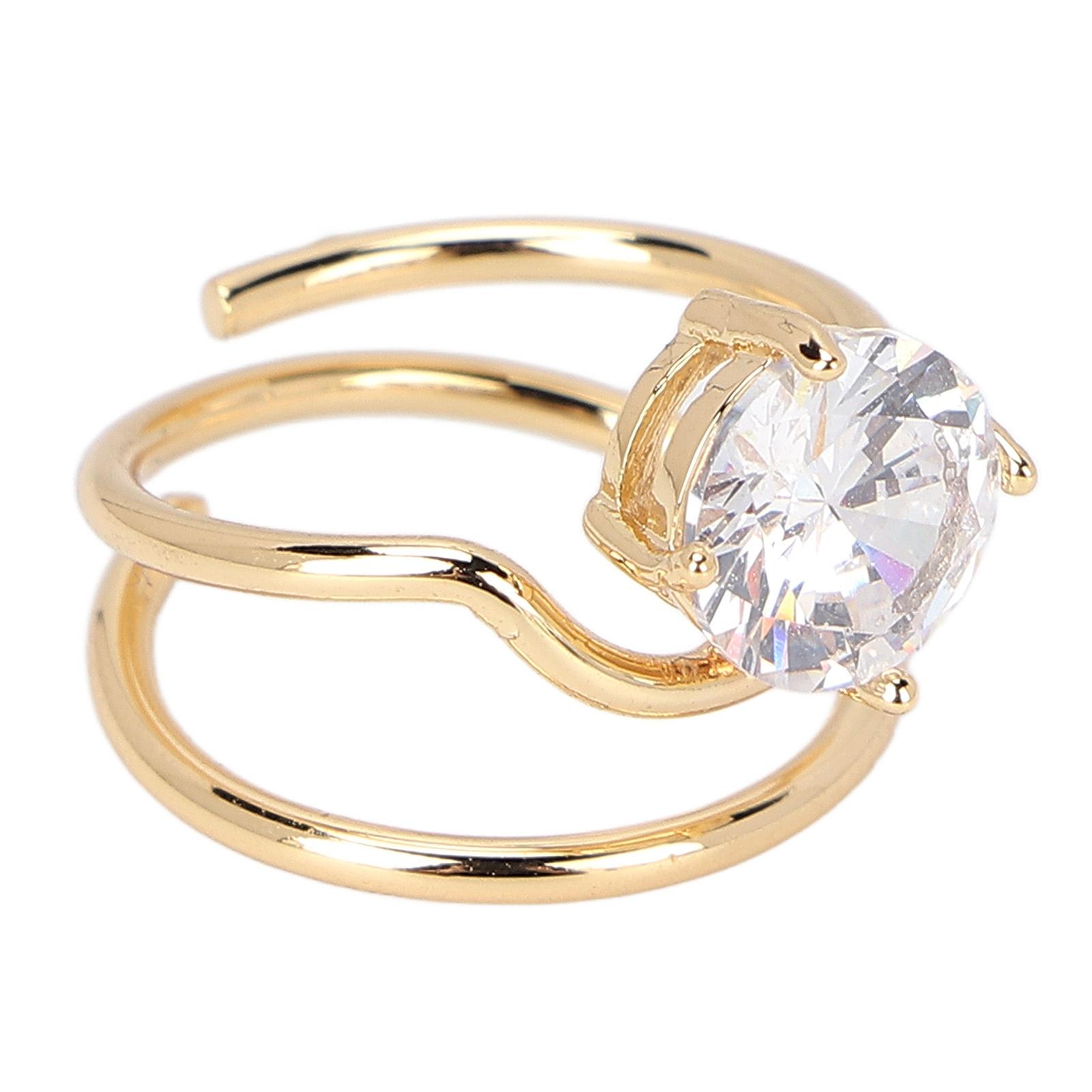 

Женское кольцо для ногтя, кольцо для ногтя из гальванизированной меди, изысканное стильное кольцо для нейл-арта, белое золото