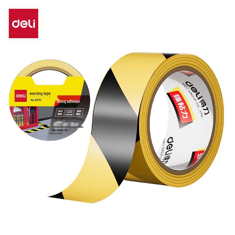 Deli Safety Hazard Warning Floor Marking Tape
