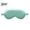 Relaxing Sleep Mask for Airplane Double Sided Silk Touch Mask Breathable Eye Travel Darkness Sleeping Home Nap Light Blocking Blindfold with