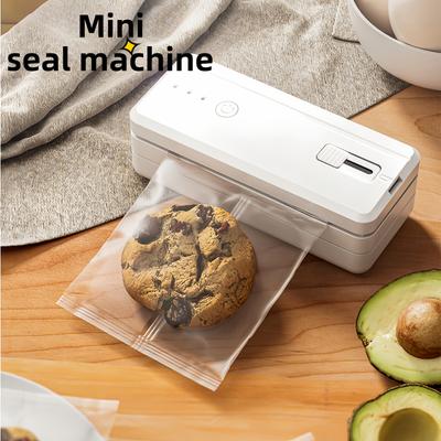 Portable Sealing Machine, 1300mAh, USB Charging,quick Sealing,used for Resealing Snacks and Plastic Bags To Keep Food Fresh,very Suitable for Kitchen