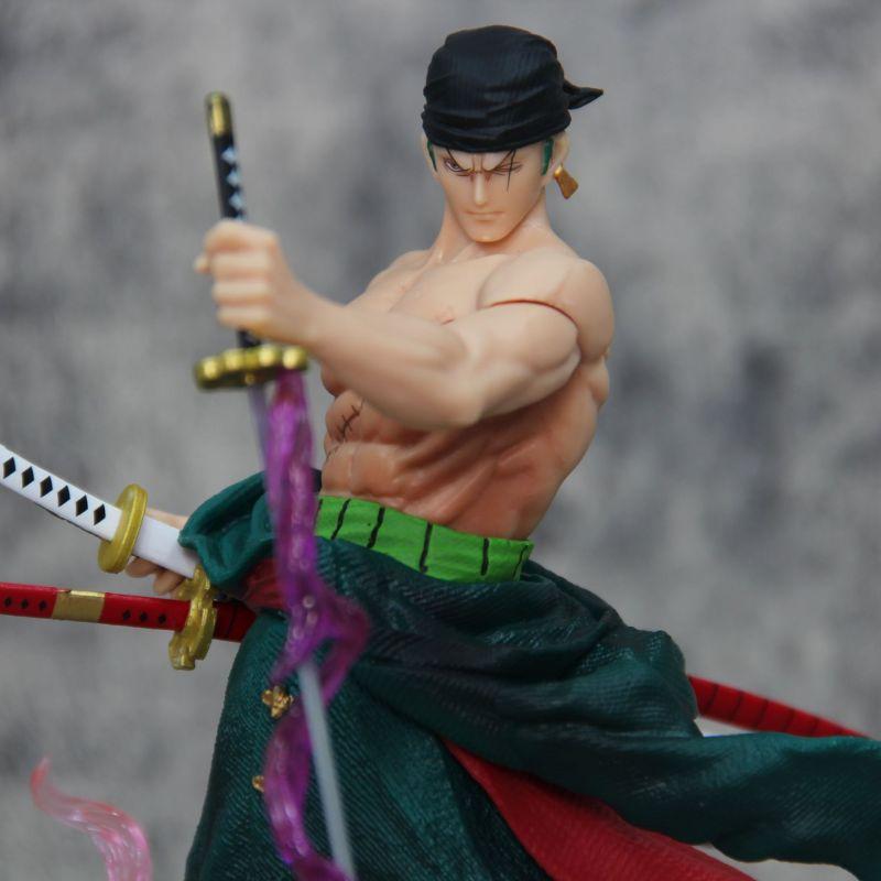 One Piece Anime Figures Roronoa Zoro Figure Gk Figurine Pvc Statue Model Doll Collection Decoration Toys Gifts