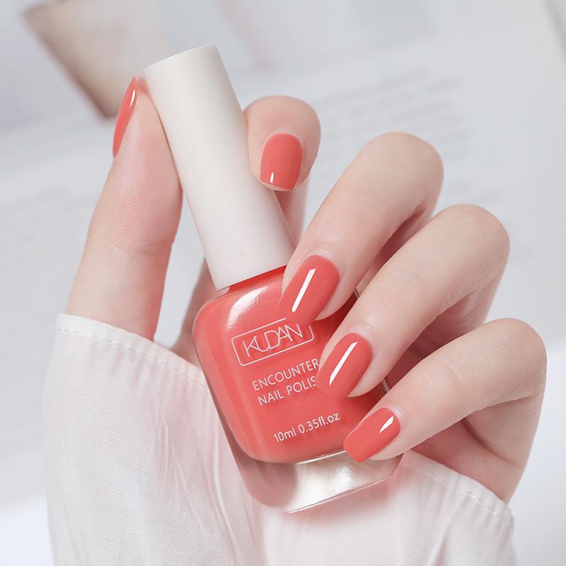 Long-Lasting Water-Based Peelable Nail Polish - No Lamp Needed, Quick-Drying, Colorfast, Perfect for Students and Salons.