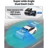4K WiFi Dash Cam for Cars, Dual Channel Front & Rear Camera, Night Vision Capability, Parking Mode, 32GB SD Storage