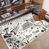 Custom Name Crystal Velvet Rug,Arctic Monkeys Comfortable Anti Slip Floor Mat For Room Decoration
