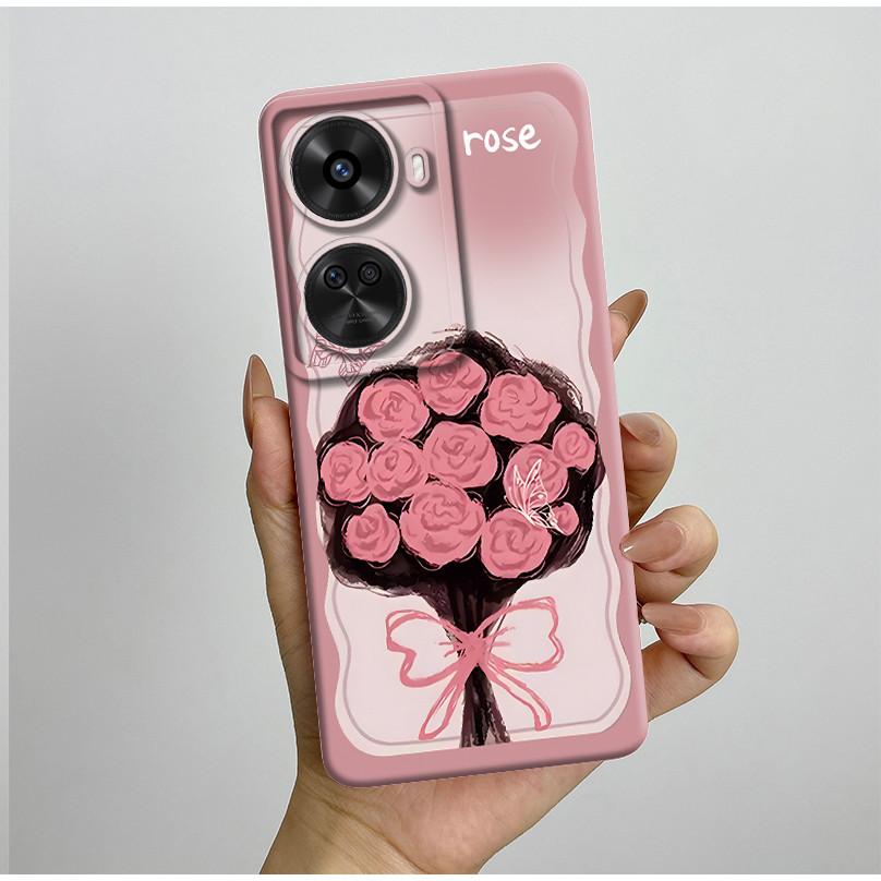 For Huawei Nova 12 SE Phone Case Nova 11 SE 12SE Fashion Soft Liquid Silicone Shockproof Protective Back Covers Anti Slip Fundas