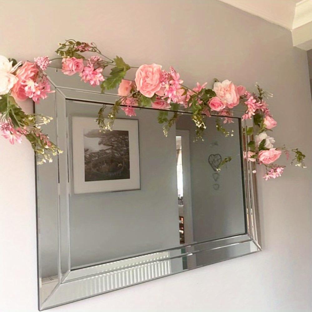 1pc Blush Peony Flowers OrgMemory Rose Flower Vine Light Pink Flower Garland Floral Garland for Wedding Decor Home Table Runner Mantle Decoration