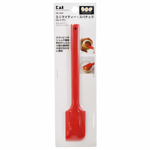 Kai Mini Mighty Spatula, Red, O.E.C. DE-5907