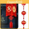 Elegant Non-woven Fabric Lantern Spring Festival Decoration For New Year And Chinese Lantern Festival
