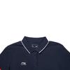 Li-Ning Comfortable Breathable Polo Shirt Women Tops Deep-Navy APLW476-4
