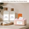 540 PCS Bathroom Home Laundry Labels for Organizing with DIY Blank Labels, Preprinted Minimalist Waterproof Oil Resistant Stickers for Bathroom