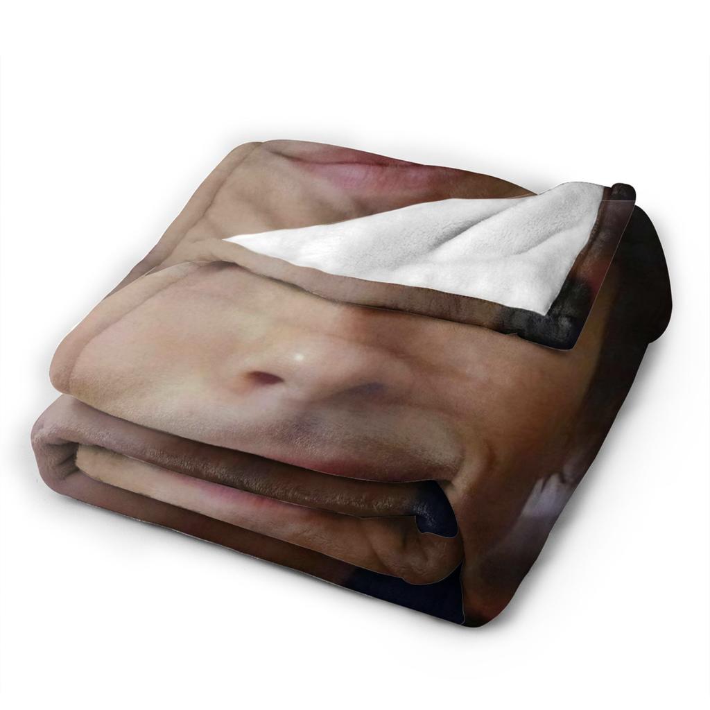 Damon Salvatore Blanket Quality Warm Soft Throw Blanket Spring Child Outdoor Novelty Bedspread
