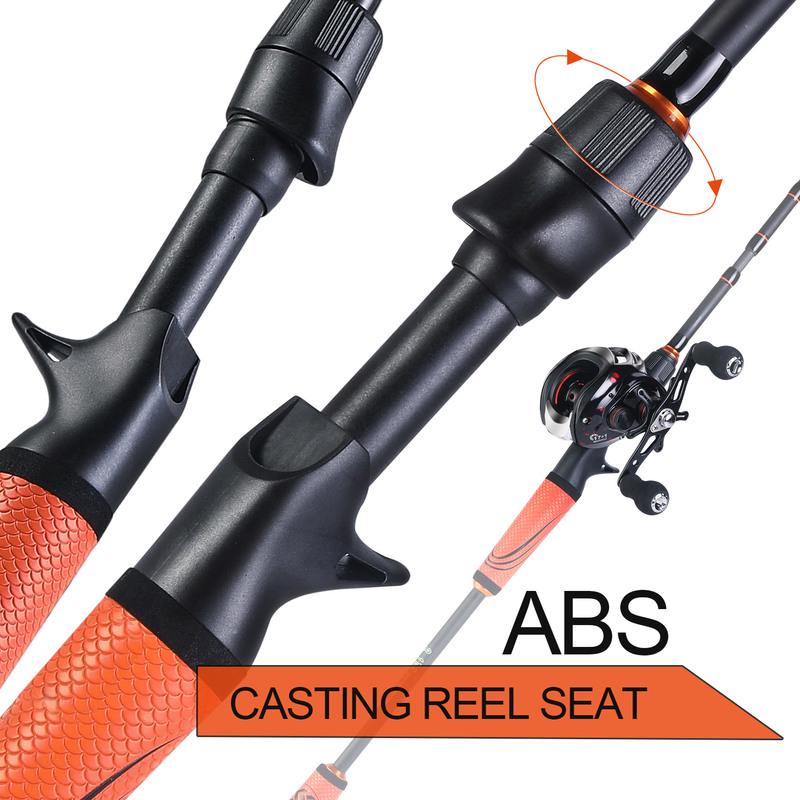 Fishing Rod Carbon Fiber  1.8m/2.1m Casting Fishing Rod  for Carp Fishing Tools Travel Fishing Rod