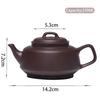 230ml Chinese Yixing Purple Clay Teapots Handmade Tea Pot Raw Ore Purple Mud Beauty Tea Infuser Kettle Zisha Tea Set Teaware