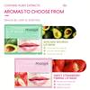 1/5/10pcs Moisturizing Lip Mask, Avocado/Strawberry, Gel Lip Mask, Contains Glycerin, Fades Lip Line
