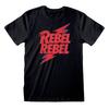 David Bowie Rebel Rebel Tee T-Shirt Mens