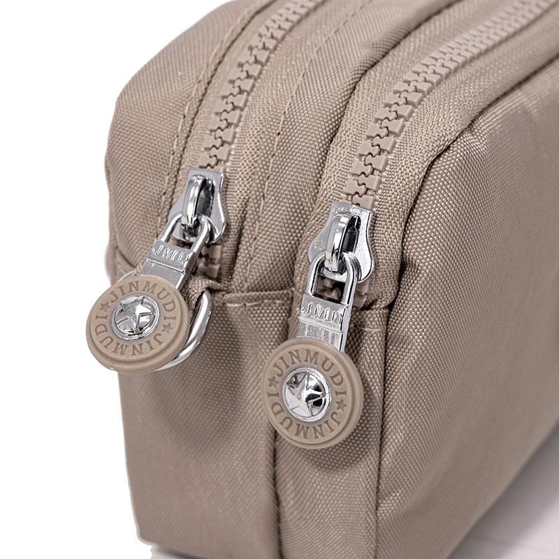 Waterproof Nylon Shoulder Bag Women's Multi-compartment Coin Purse