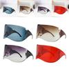 Sun Glasses Frameless Fashion Cyberpunk Y2K Windproof Lightweight Futuristic Sunglasses Eyewear for Men Women Adults Cycling