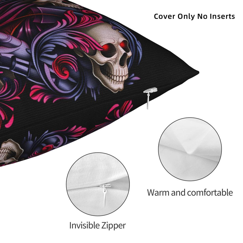 B-Berserks Pillow Case Funny Pillow Cover Comfy Pillowcases For Office Car Home Decor