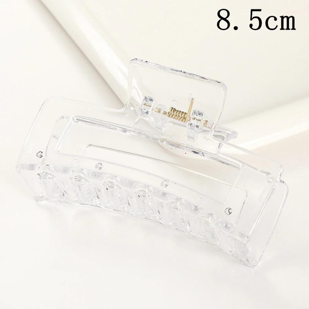 

Корейские Женские Девичьи Пластиковые Заколки-Клешни для Волос Клипсы Головной Убор Большого Размера шпилька Краб Барретт Модный Орнамент Аксессуары