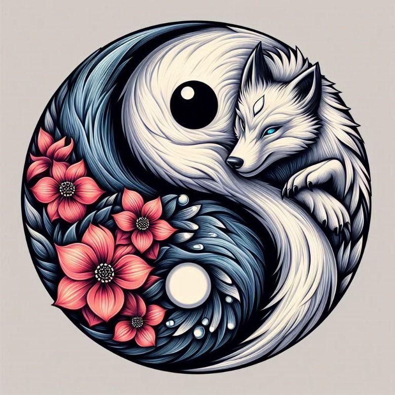 Yin Yang Taiji Metal Wall Art Decorative Sign