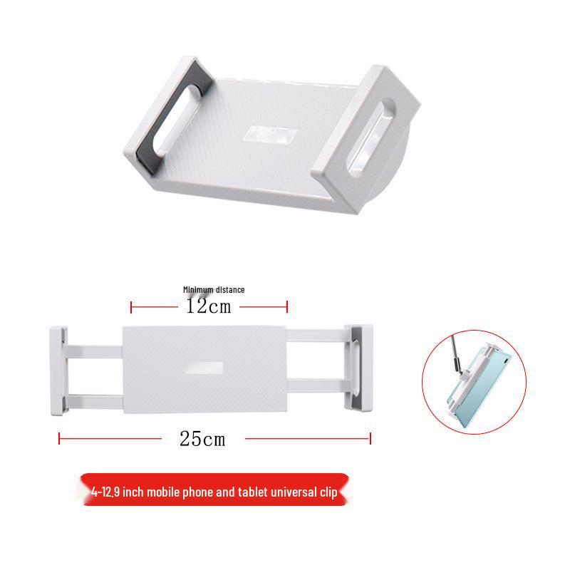 Double Pull Phone & Tablet Clip Stand for Tripod & Live Broadcast